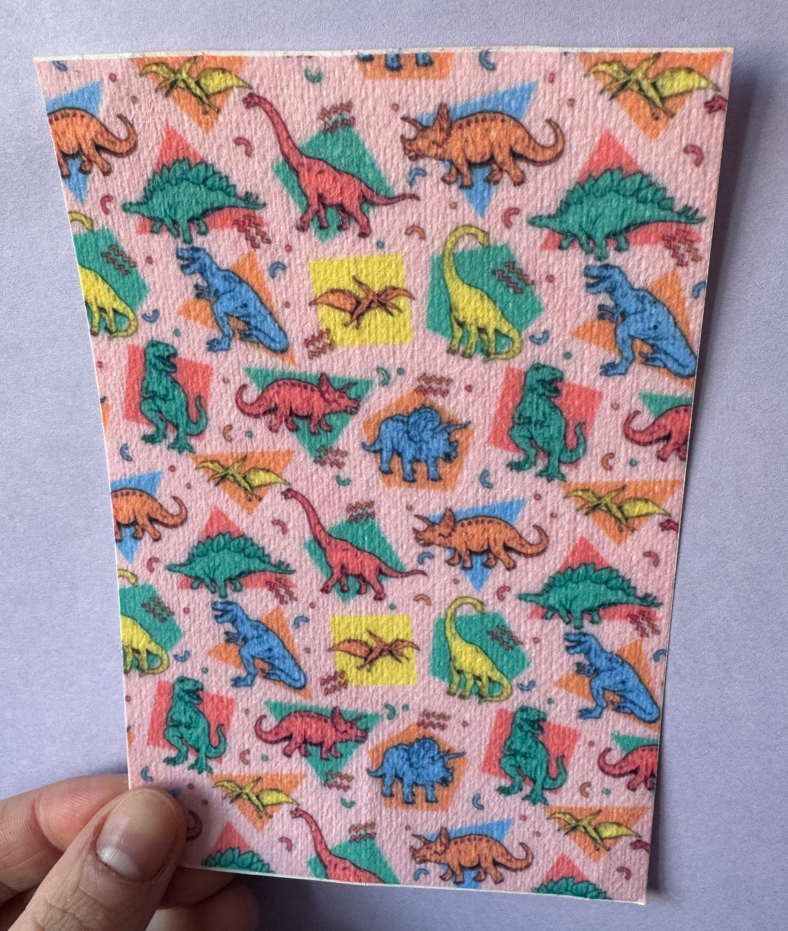 Colourful Pink Dinosaur Tubie Tape