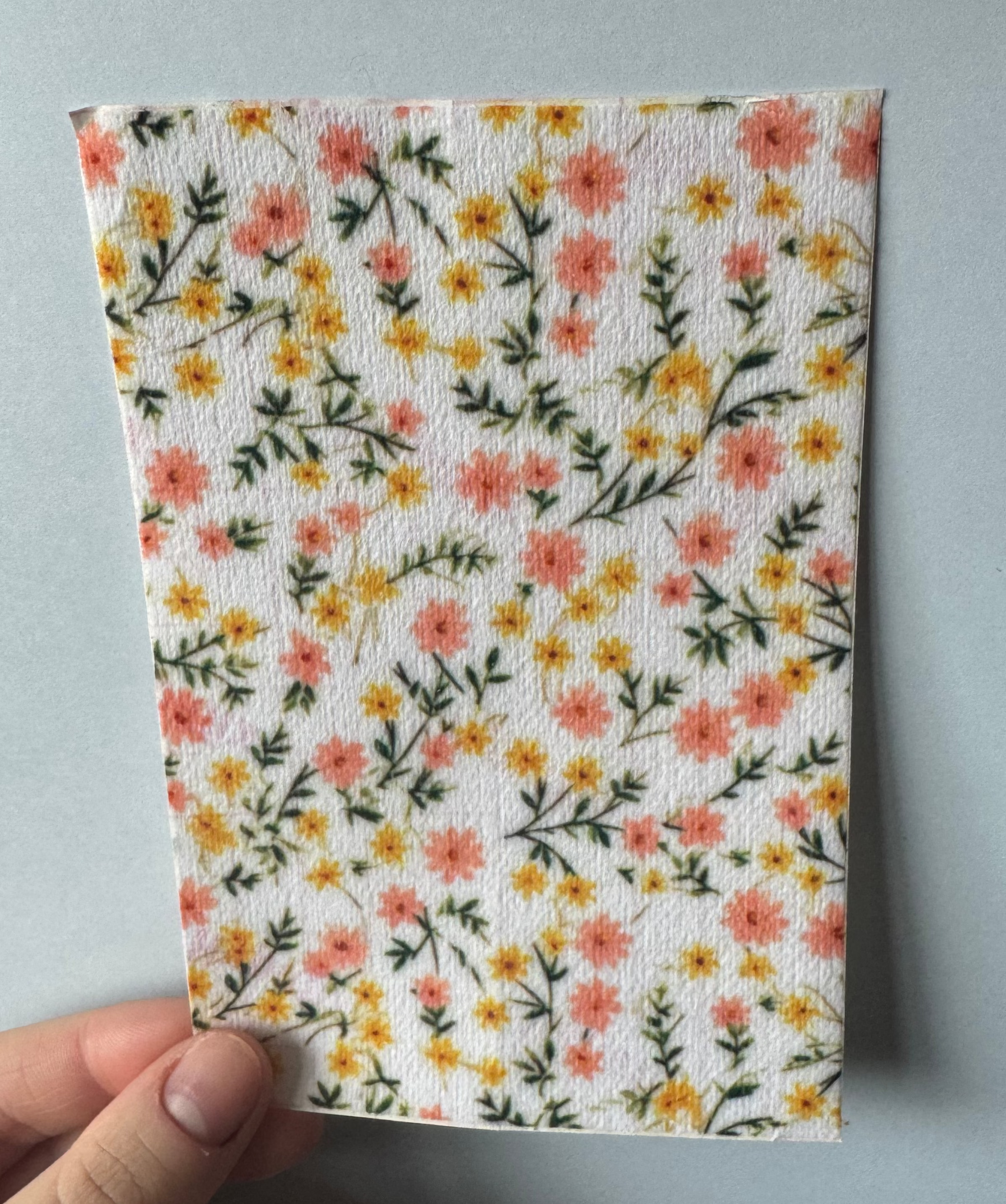 Pink And Yellow Summer Flowers Tubie Tape