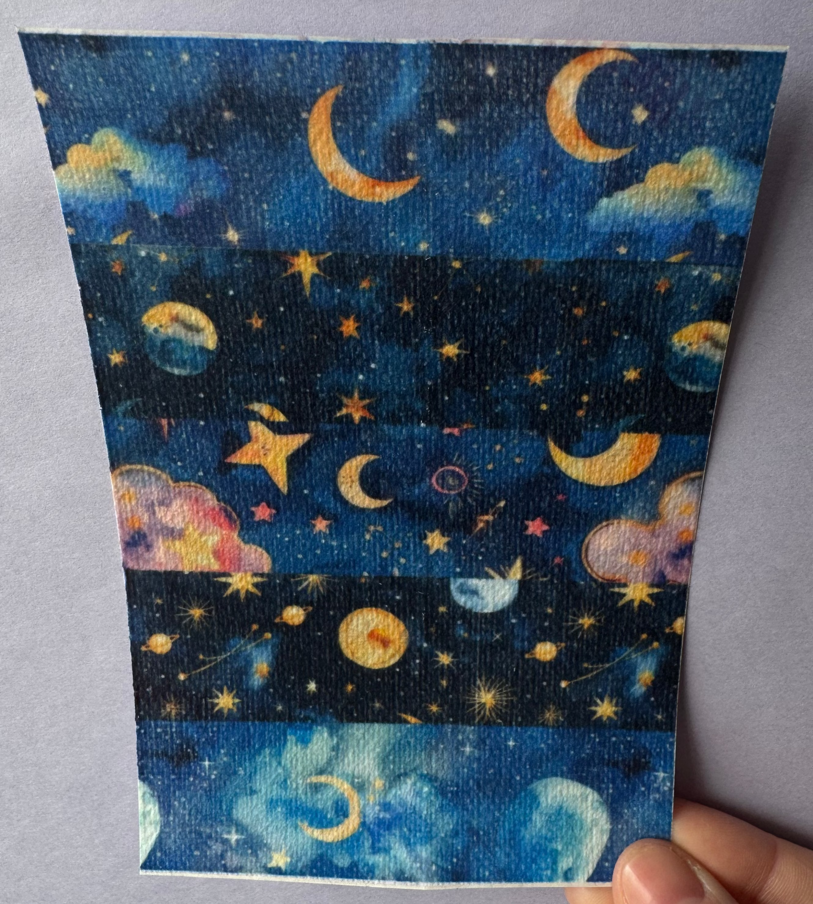Blue Mixed Celestial Tubie Tape