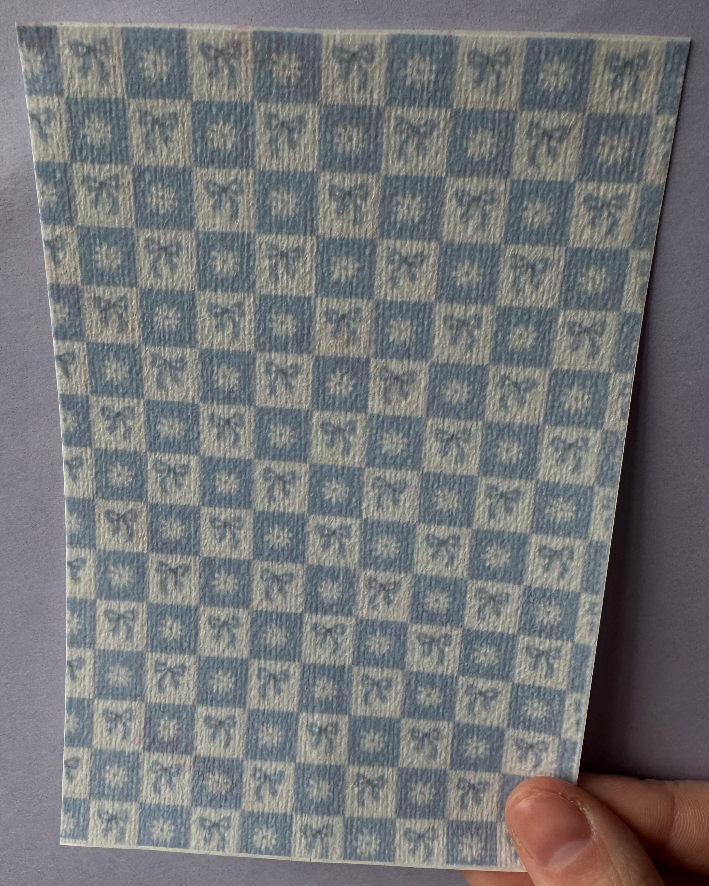 Checkered Bows Tubie Tape