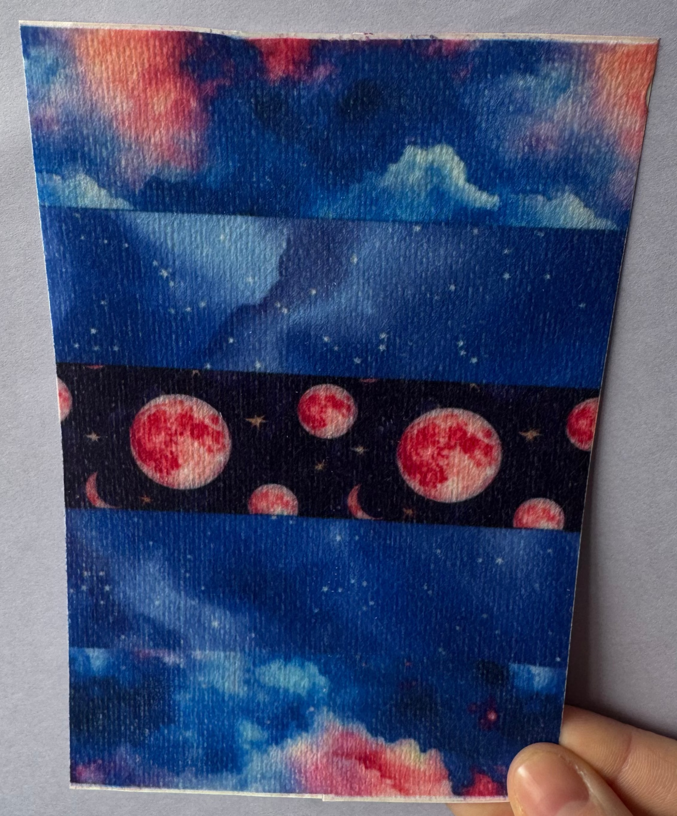Colourful Mixed Celestial Tubie Tape