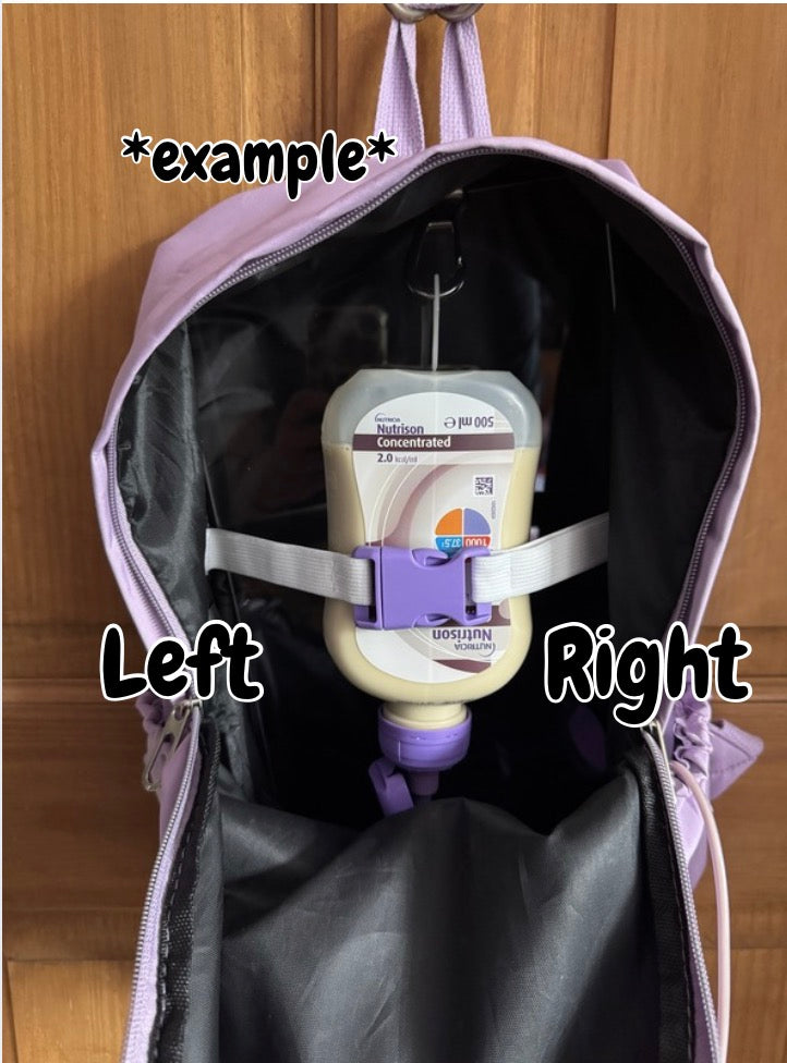 Black Adapted Feed Bag