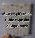 Mystery 10 Pack Old Tubie Tape Designs