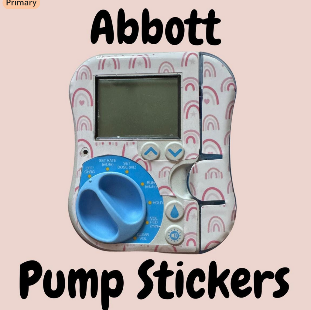 Abbott Pump Stickers