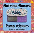 Nutricia Flocare (old nutricia pump) Pump Stickers