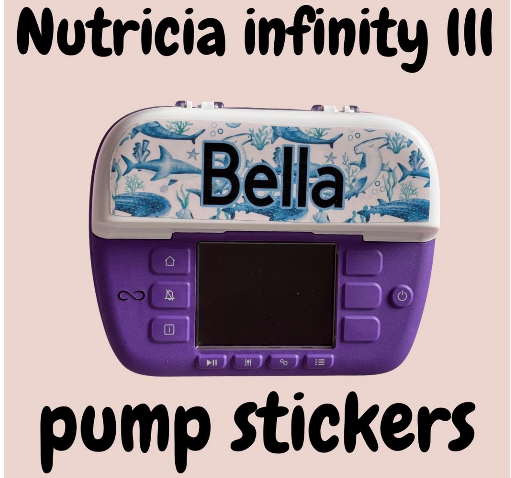 Nutricia Infinity III (New nutricia pump) Pump Stickers