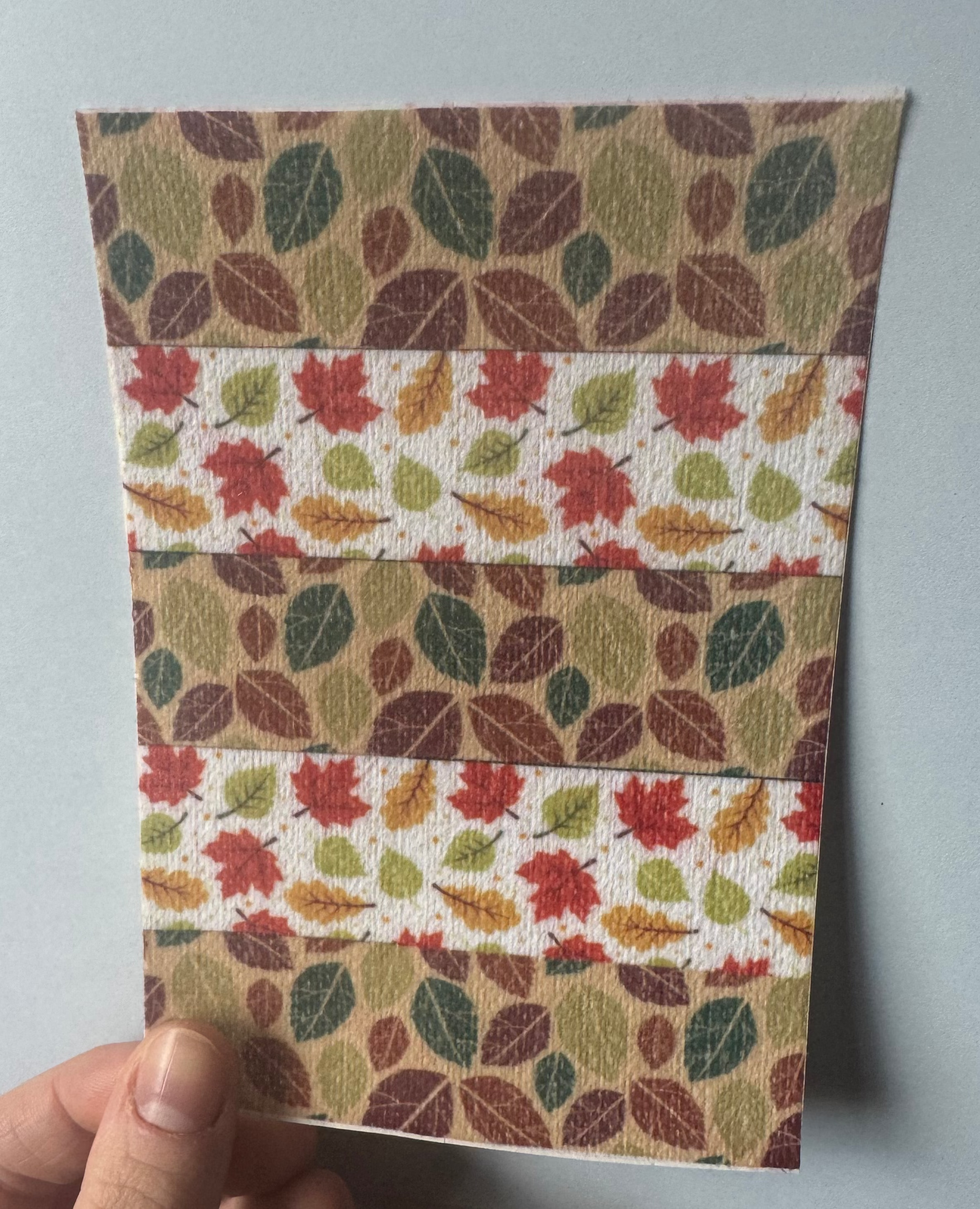 Autumn Leaves Mixed Sheet Tubie Tape