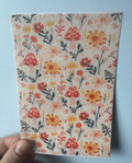 Woodland Mushrooms Mixed Sheet Tubie Tape