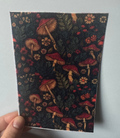 Black And Red Mushrooms Tubie Tape