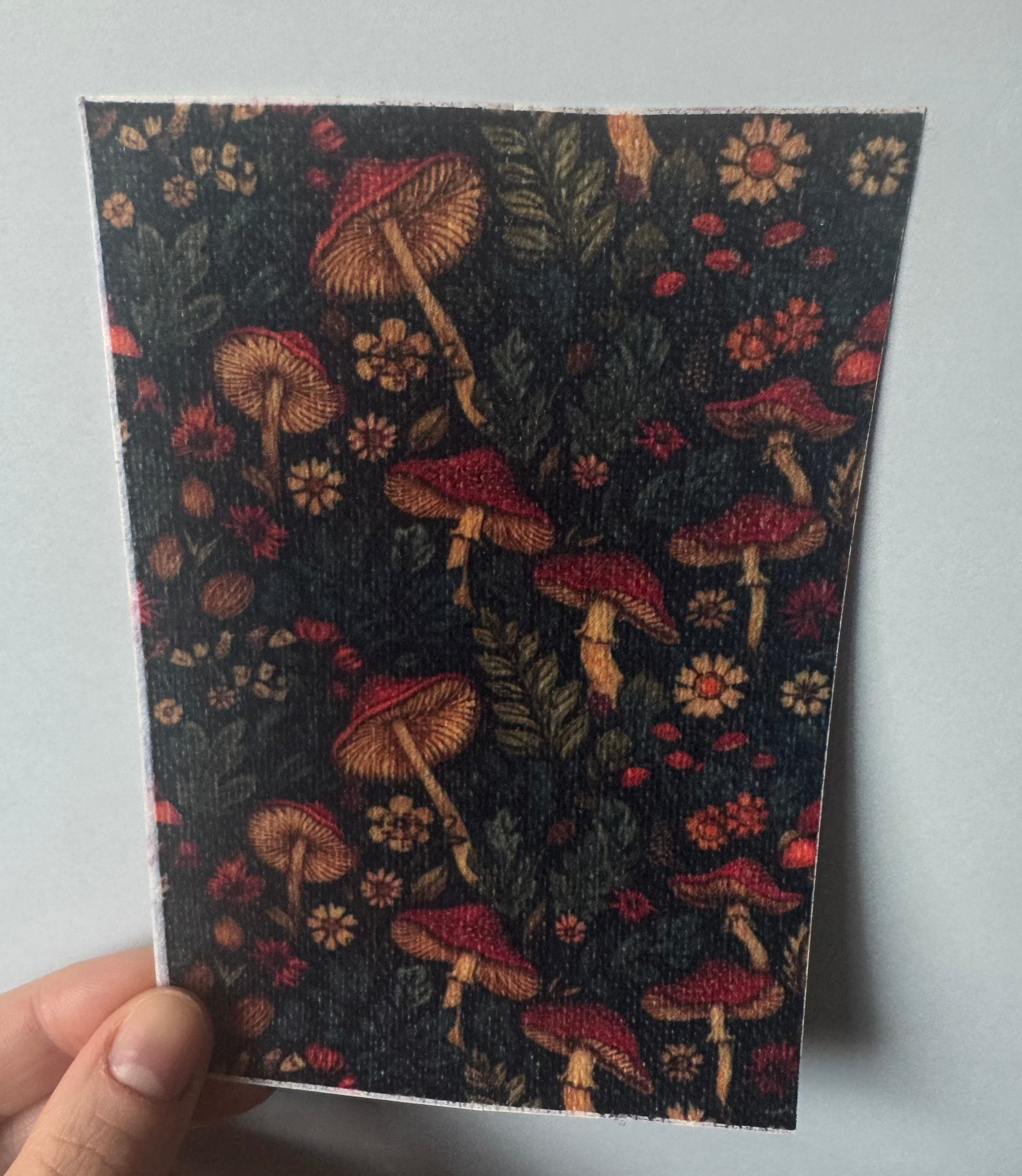 Black And Red Mushrooms Tubie Tape