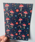 Navy Mushrooms Tubie Tape