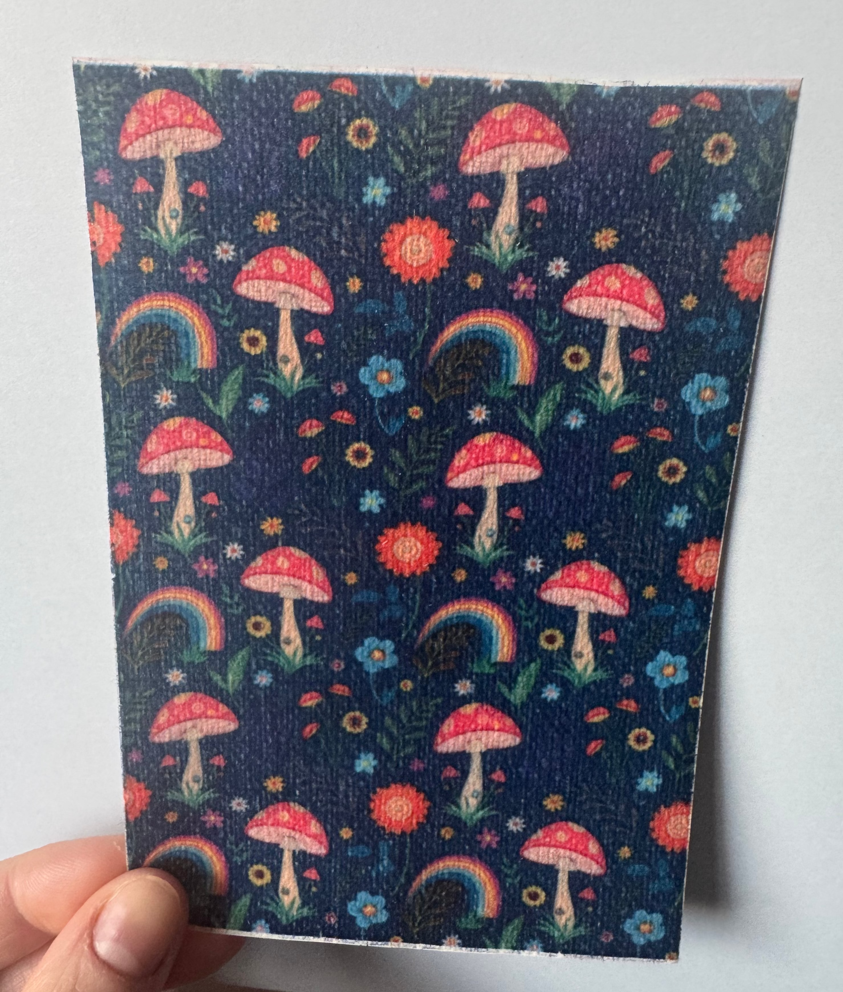 Navy Mushrooms Tubie Tape