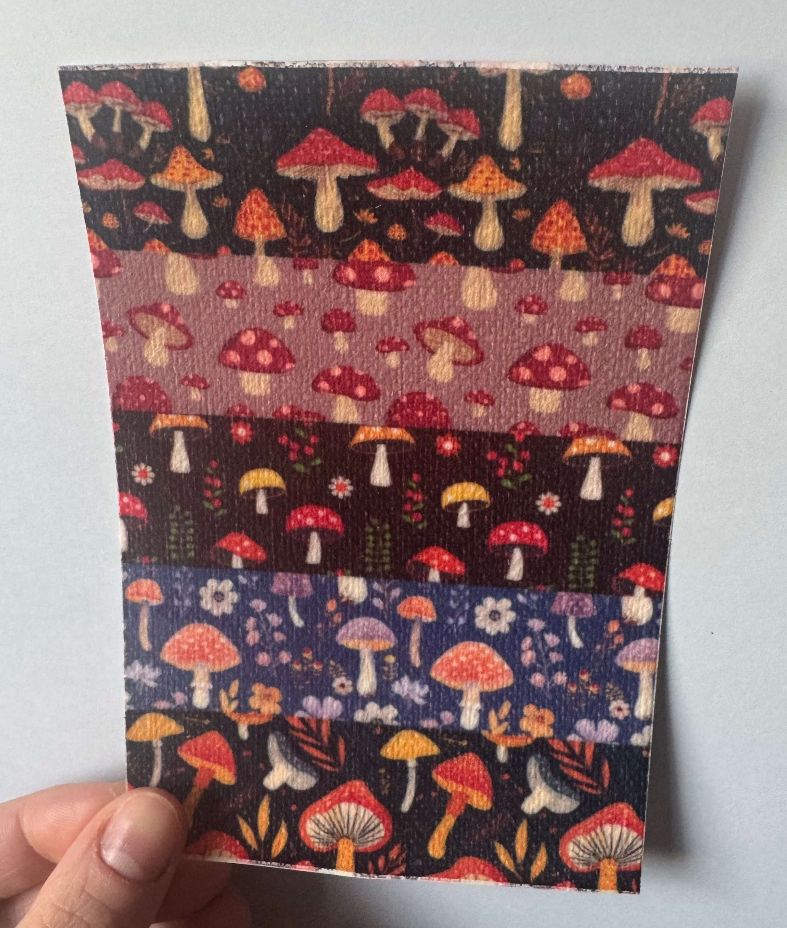 Dark Mixed Mushrooms Tubie Tape