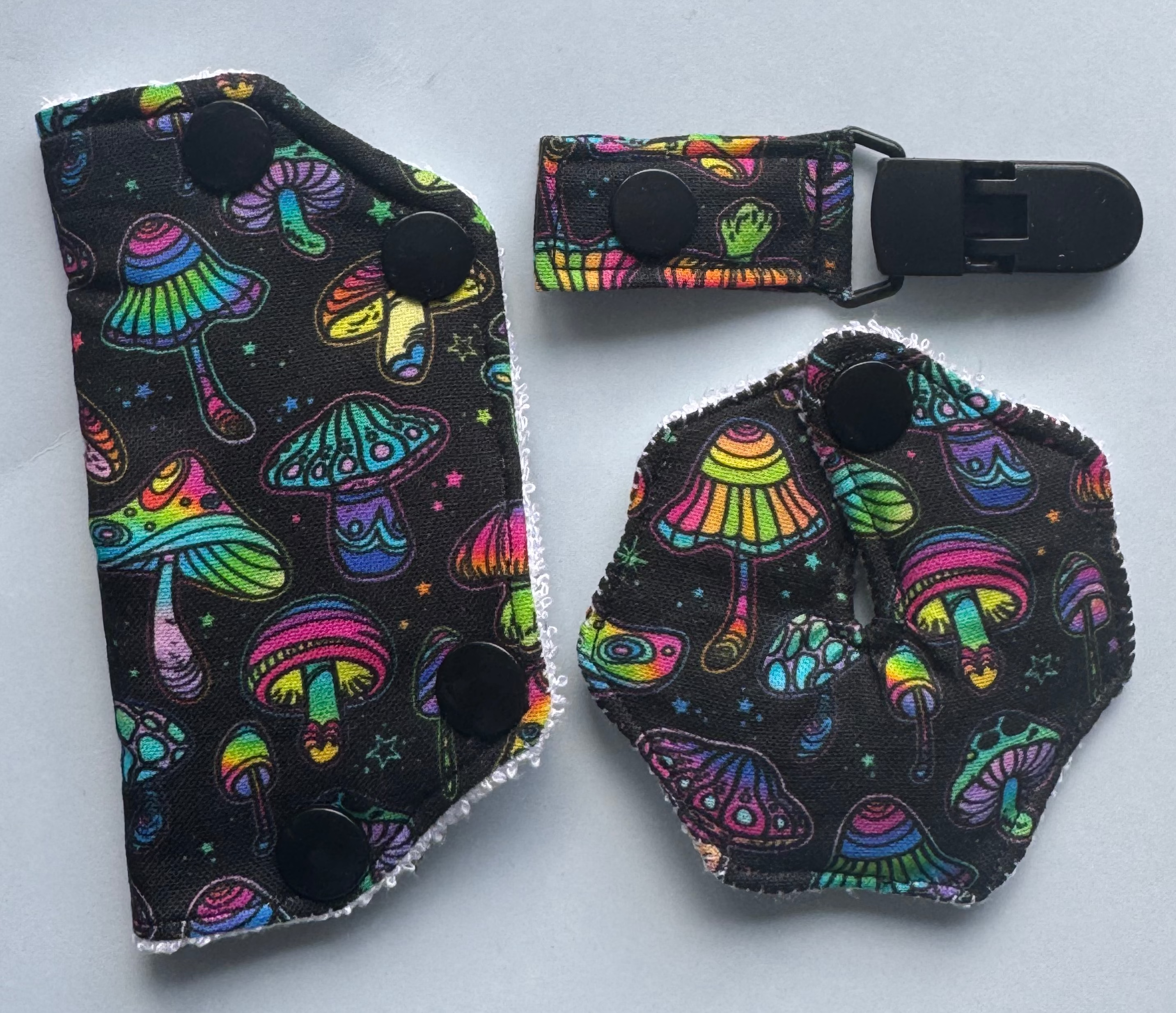 Rainbow Mushrooms Tubie Accessories